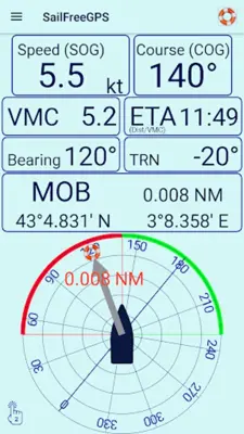 SailFreeGPS android App screenshot 9