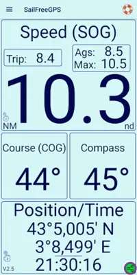 SailFreeGPS android App screenshot 12