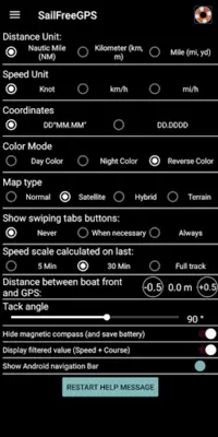 SailFreeGPS android App screenshot 5