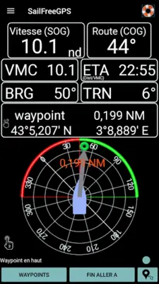 SailFreeGPS android App screenshot 6